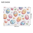 thumbnail image 4 of Yayeee Bath Rug for Bathroom Floor Non Slip Rectangle Fluffy Soft Absorbent Mat, 16"x24", Pastel Easter Pattern, 4 of 7