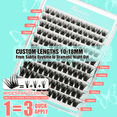 thumbnail image 5 of Lash Clusters DIY Cluster Eyelash Extensions 17, 5 of 9