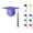 Purple, variant on Kindergarten & Preschool Graduation Cap for Kids Matte Cap with Tassel Graduation Ceremony Headwear Outfit
