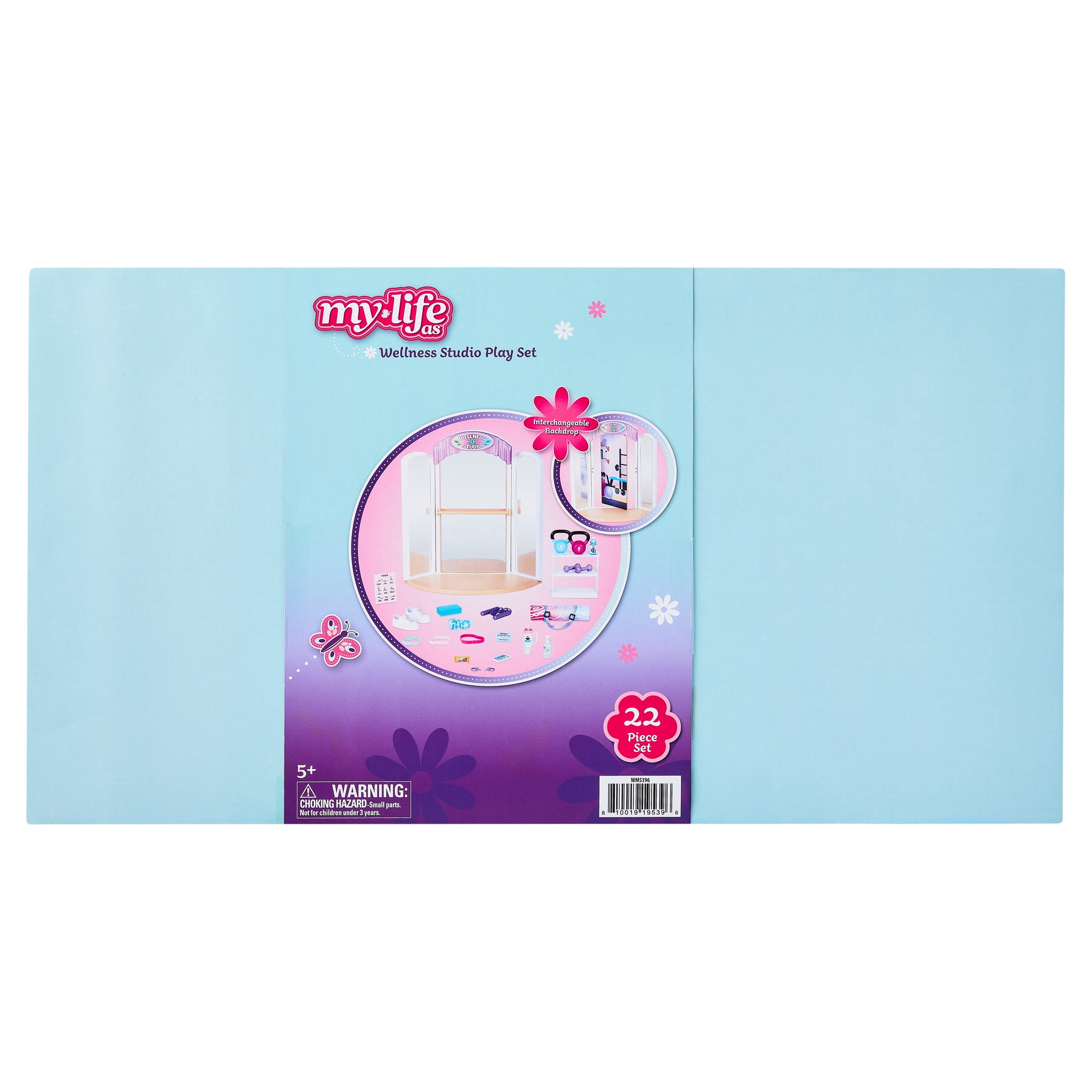 My Life As 18-Inch Doll Wellness Studio Play Set, 22-Piece Kit