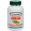 Liverite Liver Aid with Milk Thistle 60 Capsules, Liver Support, Liver Cleanse, Liver Care, Improves Energy