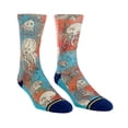 thumbnail image 3 of Artful Oceans Creatures Crew Socks With Art By Bad Otis Link, 3 of 6