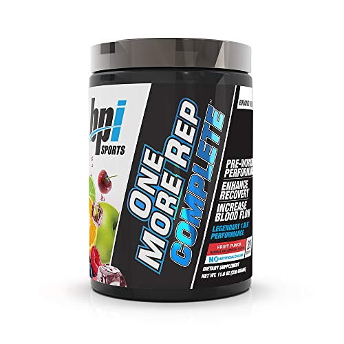 BPI Sports One More Rep Complete PreWorkout Powder