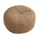 thumbnail image 1 of Cojín de suelo redondo, cojín de meditación, cojín de suelo, cojín de asiento para silla, Marrón, 1 of 9