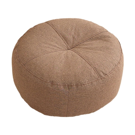 Fzaqwen Round Floor Cushion Meditation Cushion Floor Cushion Seat Cushion for Chair Sofa Brown