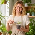 thumbnail image 6 of Clear Plastic Nursery Pot 6in with Drainage Holes Transparent Seedling Cup for Garden Yard Plant Growing, 6 of 6
