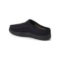 thumbnail image 4 of DF by Dearfoams Men's Seth Microsuede Moc Toe Clog Slippers, 4 of 5