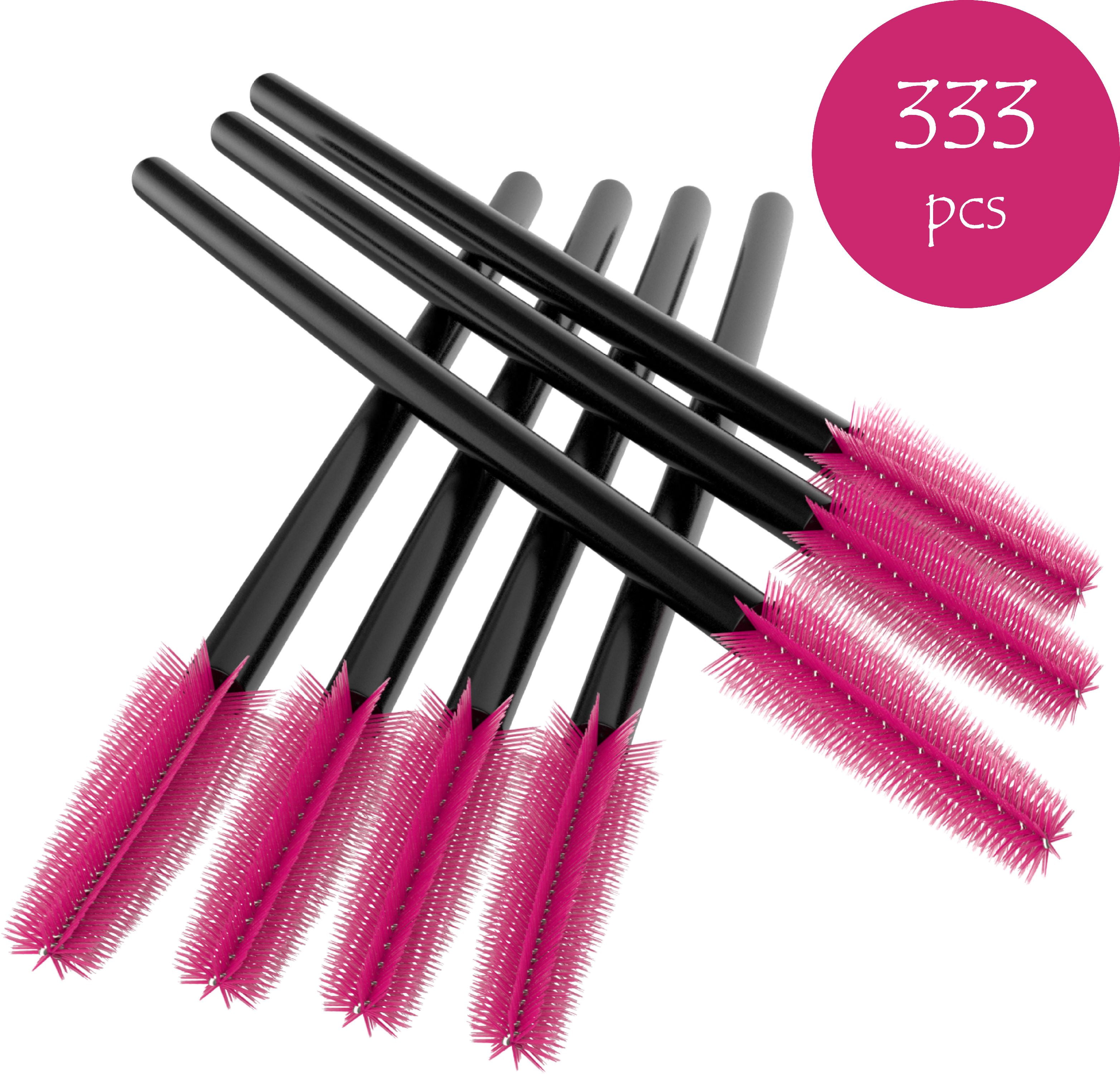 Disposable Eyelash Curler Brush Set Mascara Eye Applicator Wand Pack