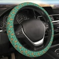 thumbnail image 4 of Kdxio Fall Forest Squirrel Print Elastic Stretch Steering Wheel Cover,Auto Steering Wheel Cover,15 Inch Anti-Slip,Warm in Winter and Cool in Summer,Fit Suvs,Vans Cars,Trucks, 4 of 7
