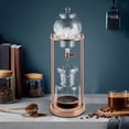 thumbnail image 3 of Cold Brew Coffee Maker – 600ml Iced Coffee Drip Tower, Kyoto-Style Cold Drip Coffee Pot with Adjustable Valve, High Borosilicate Glass & Stainless Steel, 4-Hour Extraction, 6-8 Cups, 3 of 18