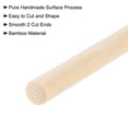 thumbnail image 4 of Wooden Dowel Rods,30cm/12" Round Dowel Rod Wood Sticks,8mm/0.31" Stick,60 Pack, 4 of 7