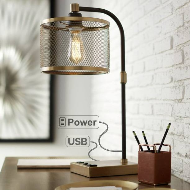 360 Lighting Industrial Desk Lamp With, Table Lamp For Office Desk