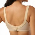 thumbnail image 3 of Women's Plus Size Minimizer Sleep Unlined Full Coverage Lace Wirefree Bra 42A, 3 of 8