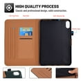 thumbnail image 3 of iPad mini 6 Case, Dteck Flip Case for iPad mini 8.3 inch 2021, Matte PU Leather Wallet Case with Auto Wake Sleep For iPad mini (6th Generation),Green, 3 of 5