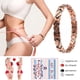thumbnail image 3 of Fiudx Pulsera Magnética, Estilo Carbonato, Oro y Metal Elástico, Ajuste Comodo, Diseño de Imán, Mejora La Salud, Unisex, Ideal para Uso Diario, Ideal para Regalar a La Familia. Incluye 1 Pulsera., 3 of 5