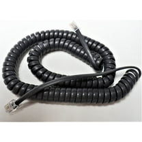 Cisco Handset Black Curly Cord 12 Ft Uncoiled / 2 Ft Coiled