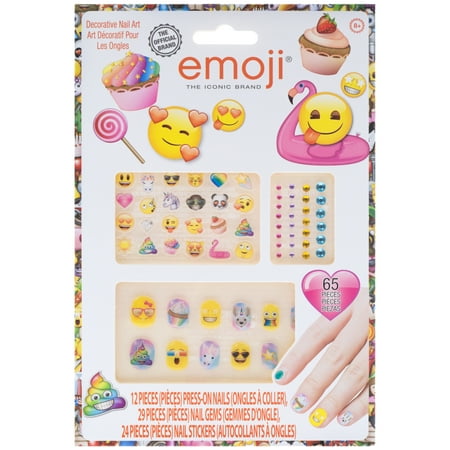 Emoji Press On Nails Stickers