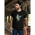thumbnail image 2 of Unicorn Posing T-Shirt Men -Image by Shutterstock, Male Large, 2 of 4