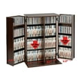 thumbnail image 2 of PREPAC Armoire de Rangement Multimédia Verrouillable Espresso avec Portes Shaker, 2 of 4
