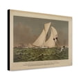 thumbnail image 1 of Canvas Print: Volunteer Crossing The Finish Line, 1887, 1 of 3