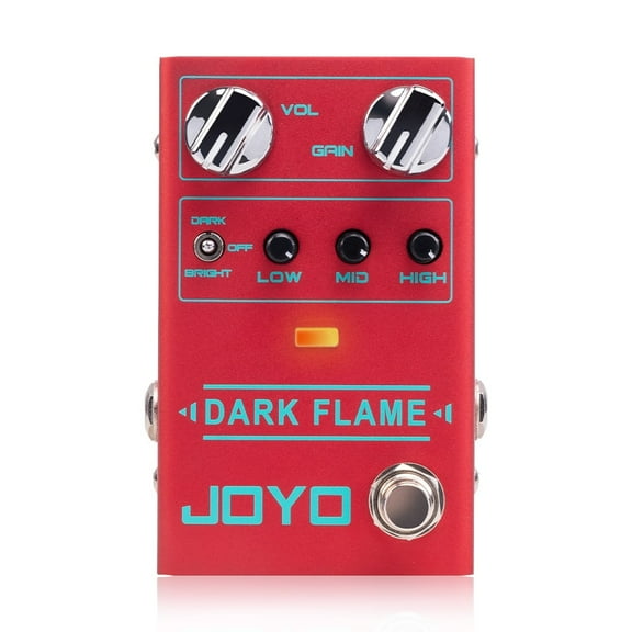 JOYO R-17 Distortion Guitar Pedal High Gain Metal Tone 3 Type of Distortion 3-Band EQ