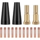 thumbnail image 1 of Kit de Soldadura MIG de 15 Piezas, Puntas de Soldadura de Latón de 0,8/0,9 mm, Accesorios de Repuesto para Soldador Compatibles con Weld 261308 306, 1 of 8