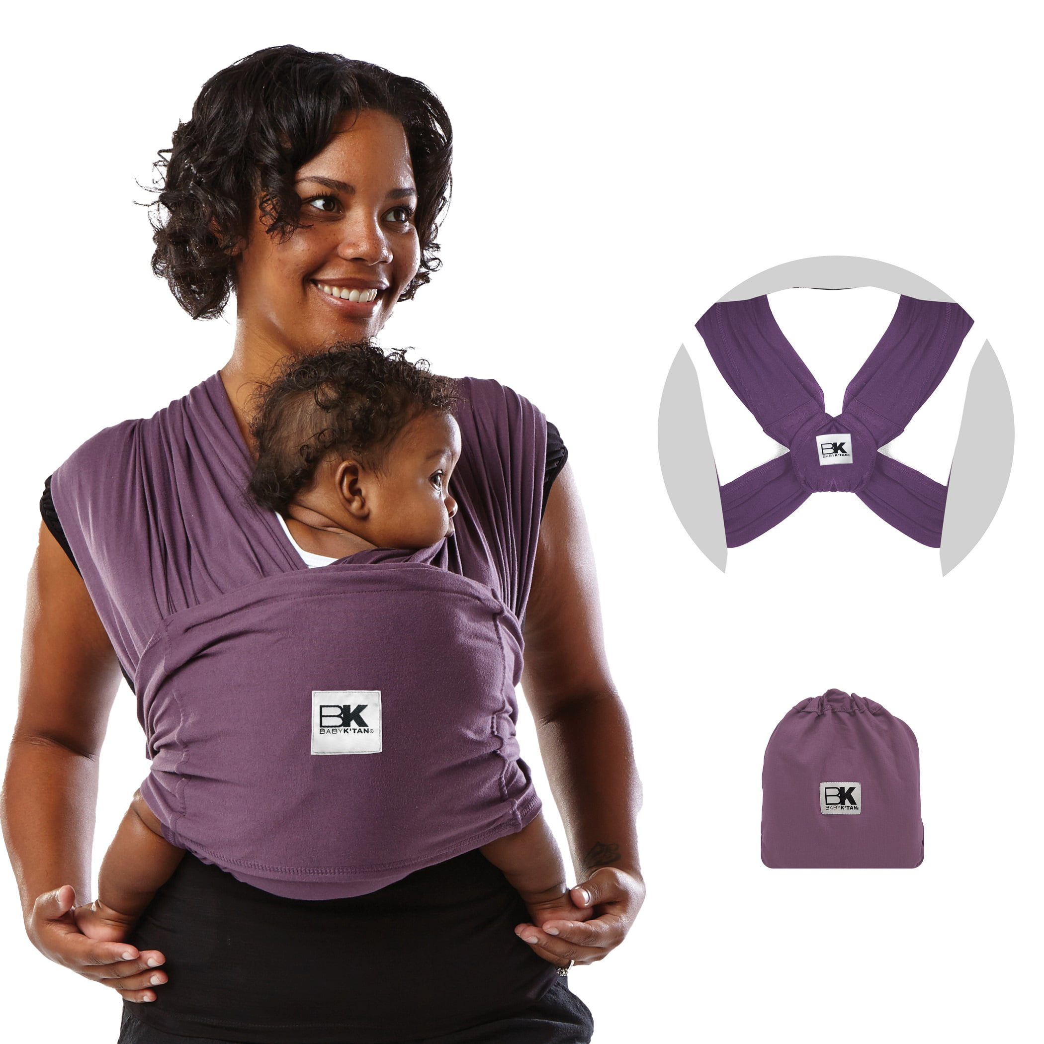 wrap style baby carrier