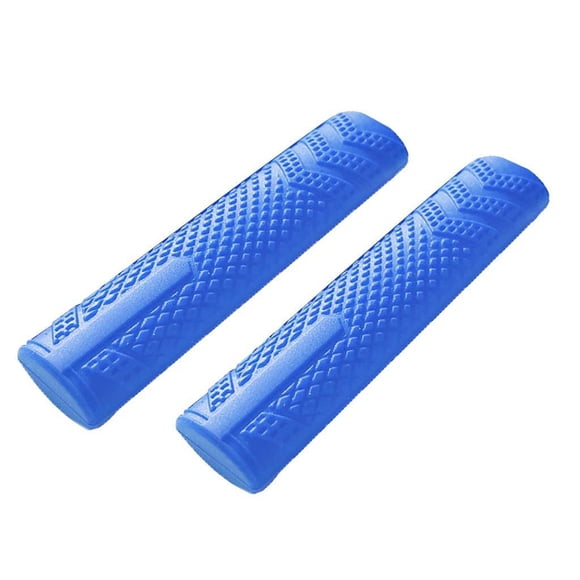 Eigraketly Silicone Brake Lever Set Left V-brake Levers Sleeves / Right Ciclismo Azul