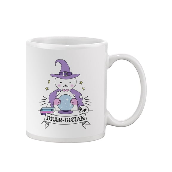 Funny Cute Bear Magician Mug - Image by Shutterstock,