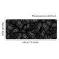 thumbnail image 3 of Cool Dollar Mouse Pad, Long Non-slip Waterproof Black And White Mouse Pad, Office Game Table Mat, 3 of 8