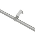 thumbnail image 3 of Mainstays 1/2” Nickel Single Curtain Rod Bracket Set (2 Pack), 3 of 4