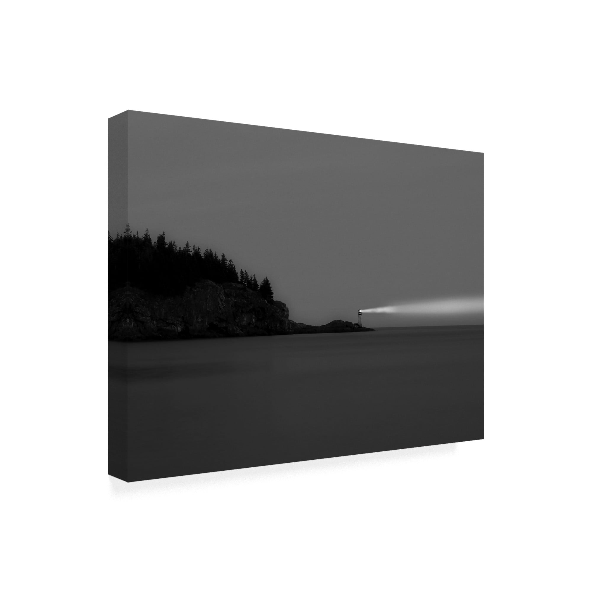 Trademark Fine Art 'Lighthouse Watch I' Canvas Art by James McLoughlin