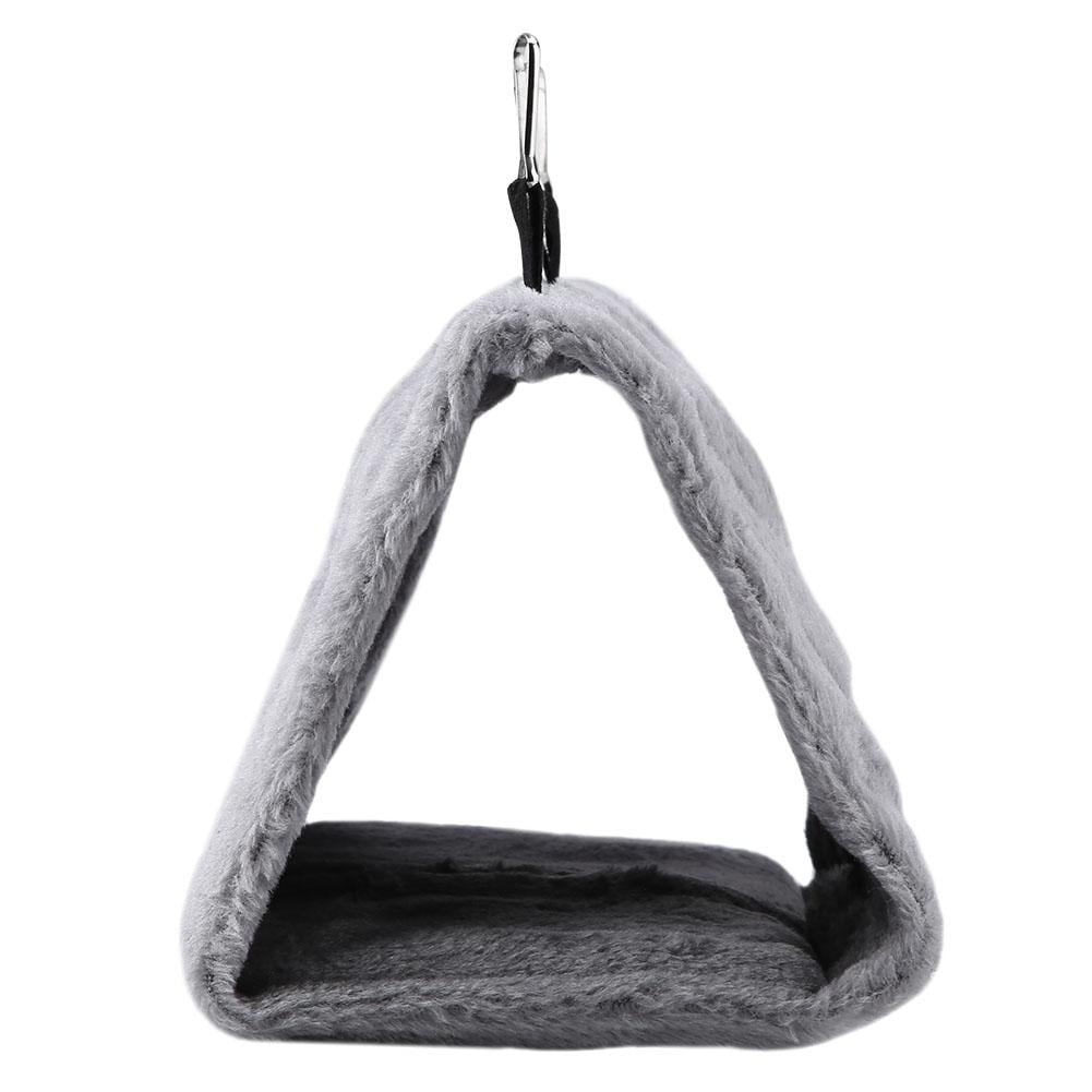 OTVIAP Parrot Hammock, Bird Hanging Tent,Soft Plush Hammock Hanging Cage Tent For Birds Parrot