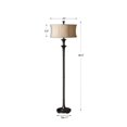 thumbnail image 3 of Uttermost Brazoria Steel and Polyester Floor Lamp in Oil Rubbed Bronze/Gold, 3 of 3
