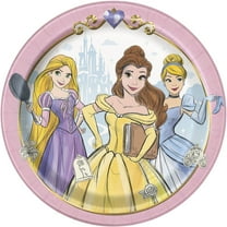 Disney Princess Paper Dinner Plates, 9in, 8ct