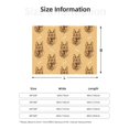 thumbnail image 5 of Rateoe German Shepherd Dog Pattern Flannel Throw Blanket, Ultra-soft Blanket for Bed, Couch, Car, Hypoallergenic Anti-pilling blanket-50"x40"(Horizontal), 5 of 6