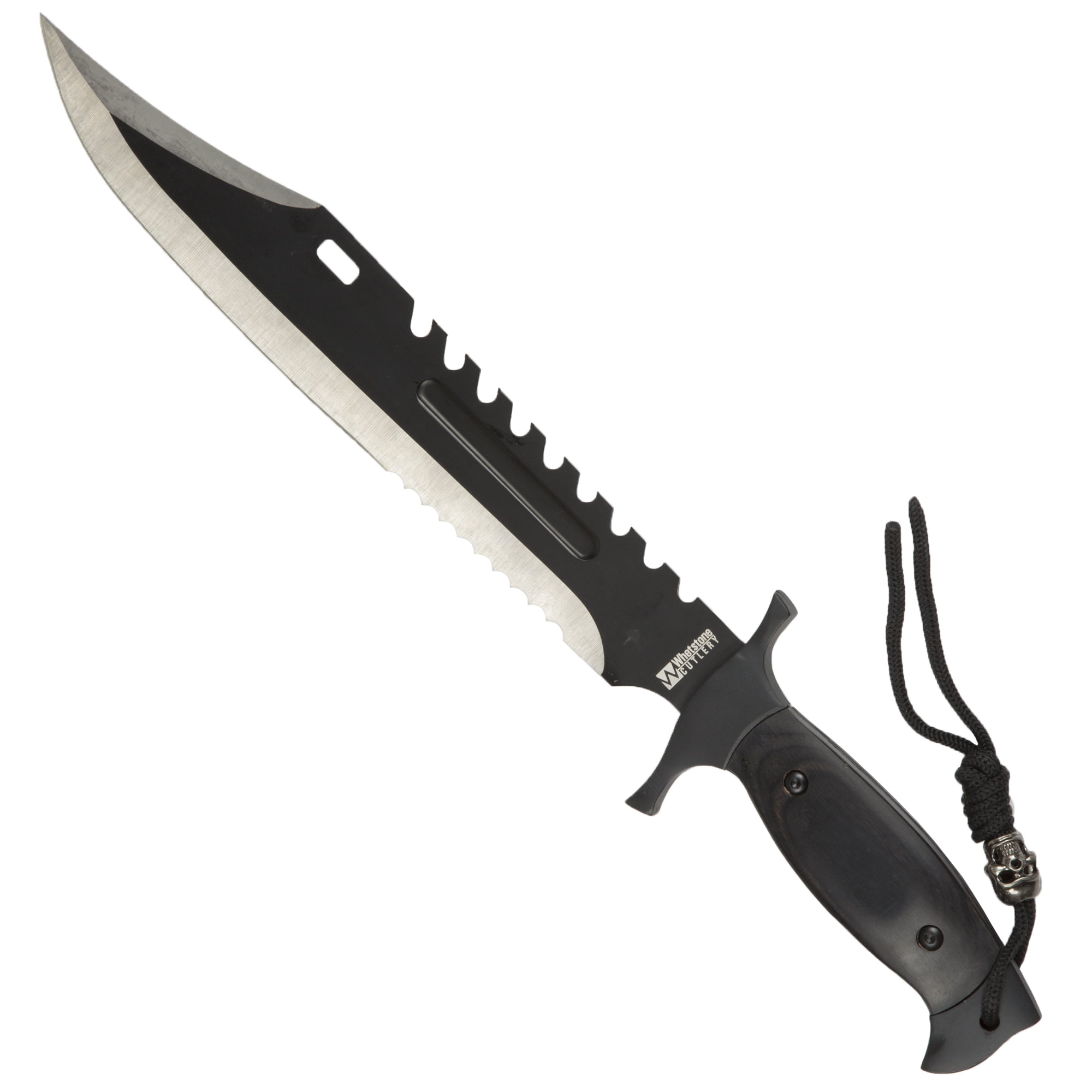 Whetstone 16-Inch Full Tang Stainless Steel Bowie Knife with Sheath