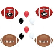 Georgia Football Party Balloons Birthday Decorations Celebration