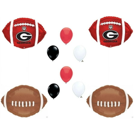 Georgia Football Party Balloons Birthday Decorations Celebration