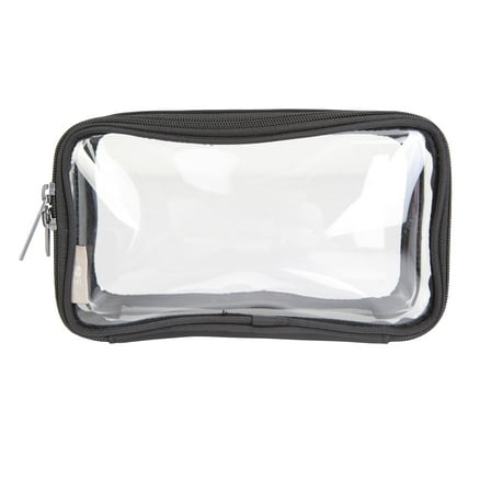 btL Clear PVC Toiletry Bag Packing Case with Interior Pockets for Travel