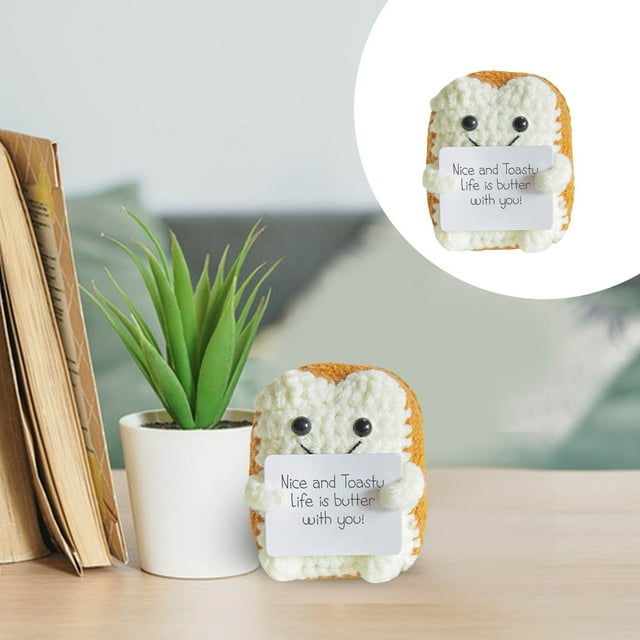 Adorable Jouet Poupée au Crochet Fait Main Matériau Doux Intérieur Idéal pour Enfants et Collectionneurs