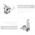thumbnail image 4 of CRAFTHROU 2pcs Silver Lock for Cupboard Keyless Multi Functional Locks Home Use, 4 of 6