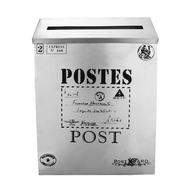 KAKOWELY Newspaper Case Ornament 1pc Multifunctional Letter Box Durable Post Box Decor Photo Props for Decoration11.42"X8.66"X2.36"
