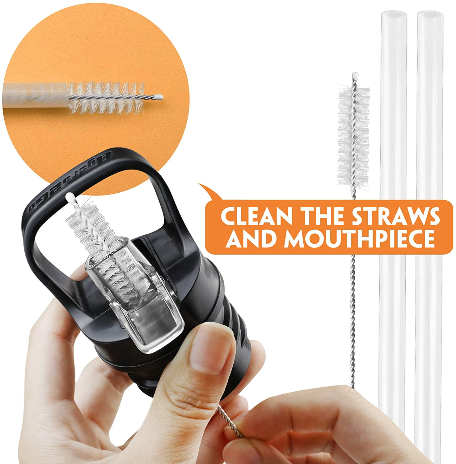 Replacement Plastic Straws | Fits Sierra Wide Mouth and Ridge Straw Lids