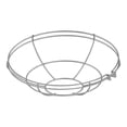 thumbnail image 2 of Millennium Lighting R Series 14" Durable Metal Wire Guard in Galvanized Gray, 2 of 2