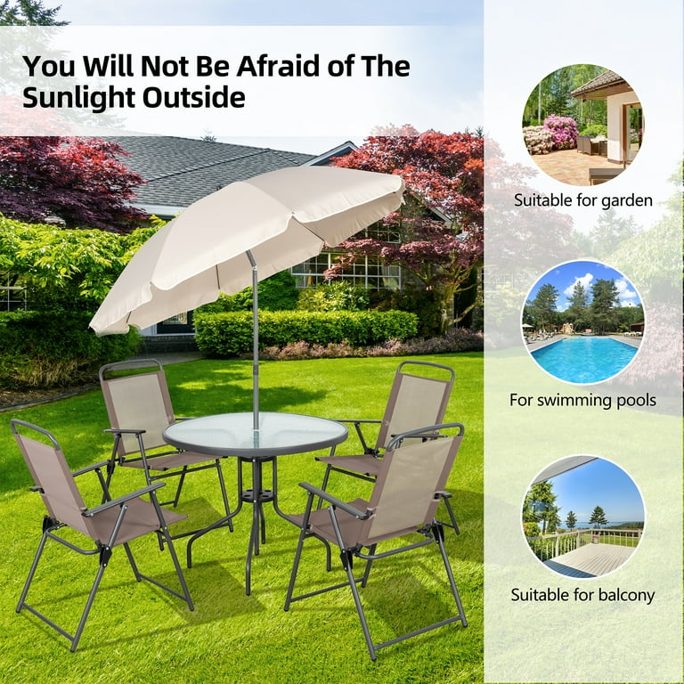 ceduna patio umbrellas Ceduna Wind-Rated Market Umbrella - 3M Round