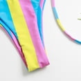 thumbnail image 5 of BadyminCSL Swimwear Swimsuits Cover Up for Women Ladies, Women Leaves Print Bandage Bikini Set Push-Up Brazilian Swimwear Beach Swimsuit, 5 of 7