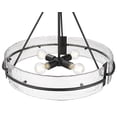 thumbnail image 4 of Millennium Lighting 19504 Rezi 4 Light 24" Wide Pendant - Black, 4 of 6