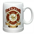 thumbnail image 1 of Fire 20 oz. Stoneware Volunteer Firefighter (Set of 6), 1 of 1