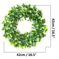 thumbnail image 2 of Christmas Savings Clearance! Cbcbtwo Spring Wreath, 16.5 inch Spring Decor Simulation Plants Artificial Wreaths, Spring Door Hanging Decoration Ornament, Outside Front Door Home House Room Decor, 2 of 8
